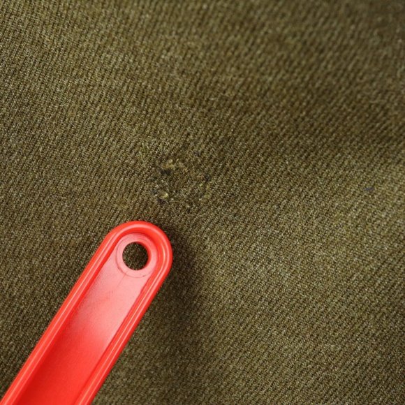 Vintage 50s Korean War Mens 31x33 1950 Wool Field Trousers 18oz Serge Green USA - Picture 10 of 14